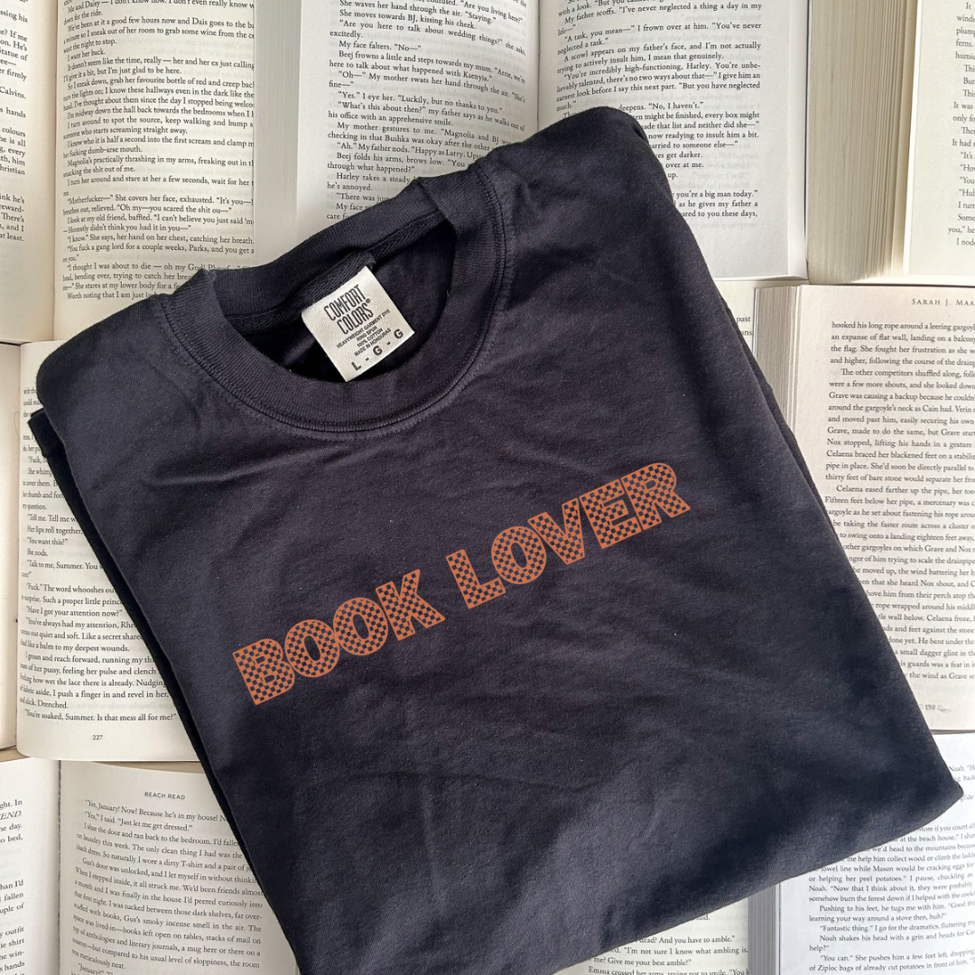 Checkered Book Lover