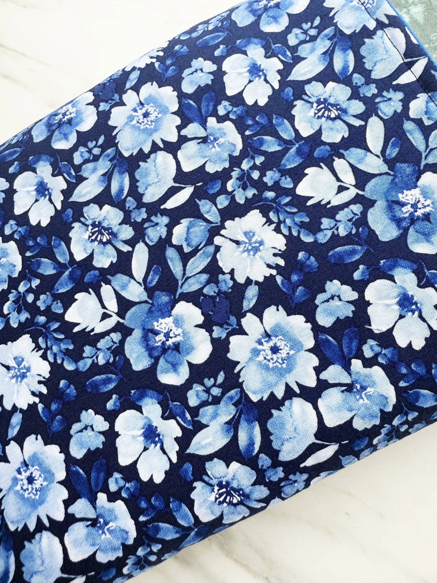 Blueprint - padded book sleeve, book pouch