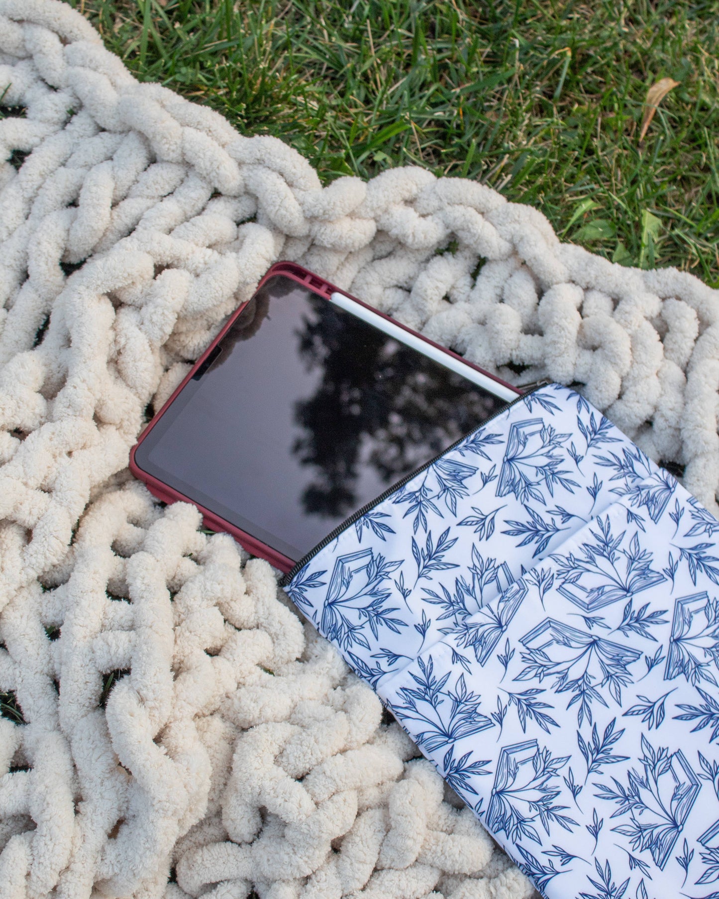 Porcelain Book/Tablet Sleeve