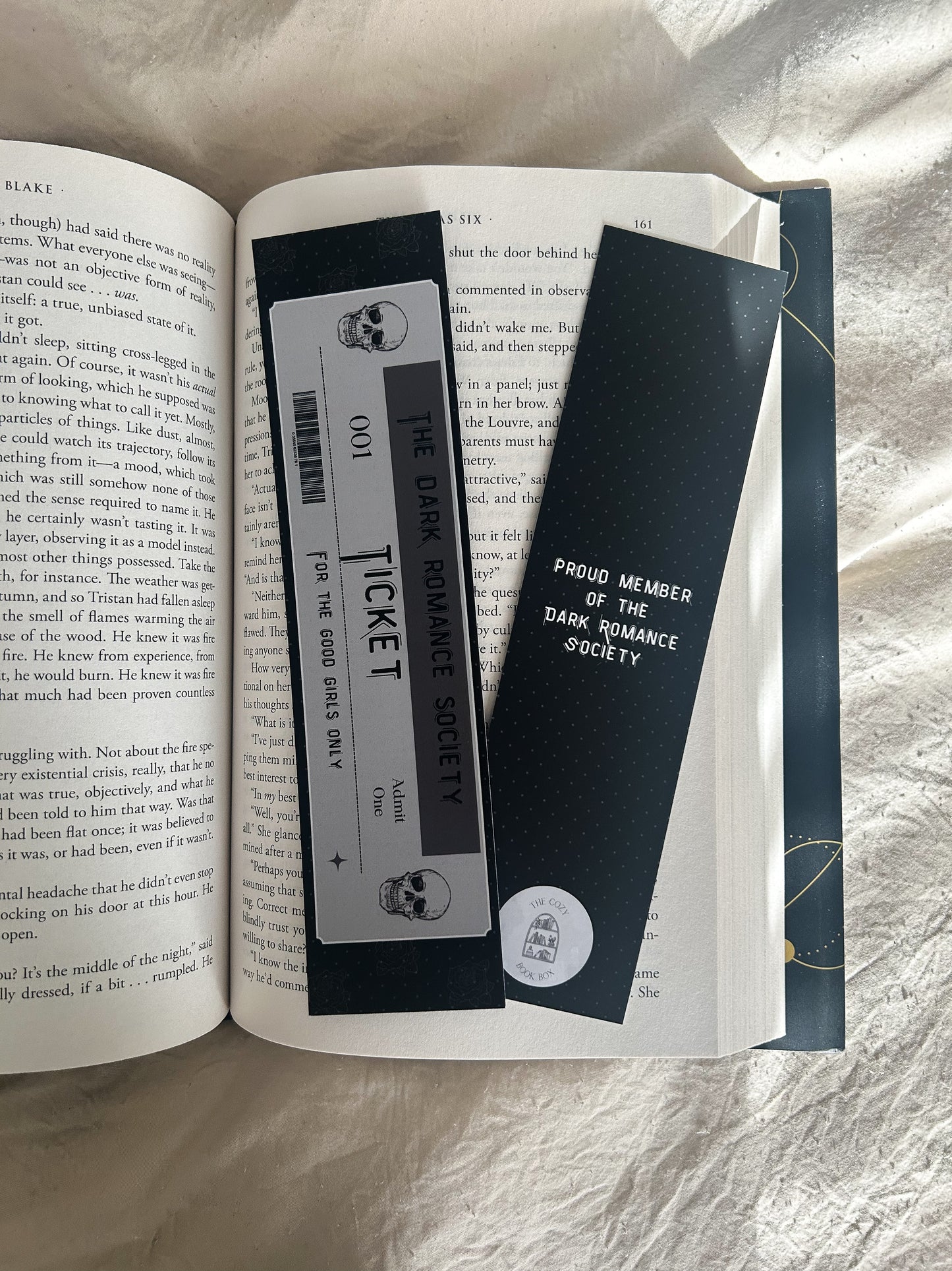 Dark Romance Society Bookmark Trio