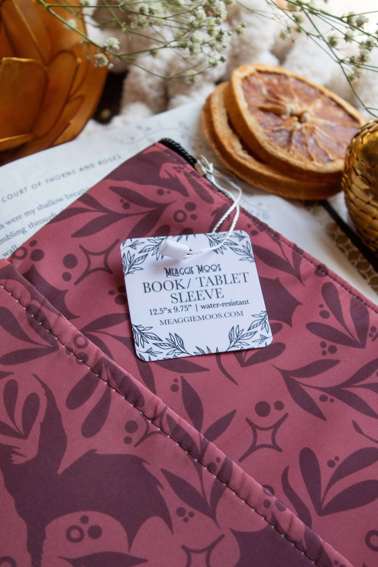 Rust Dragons Book/Tablet Sleeve