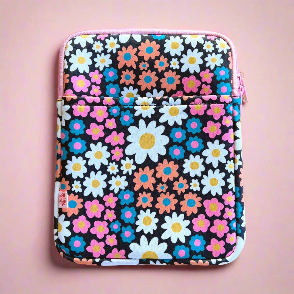 E-reader / Tablet Sleeve / Case / Book Sleeve - Darling Daisy
