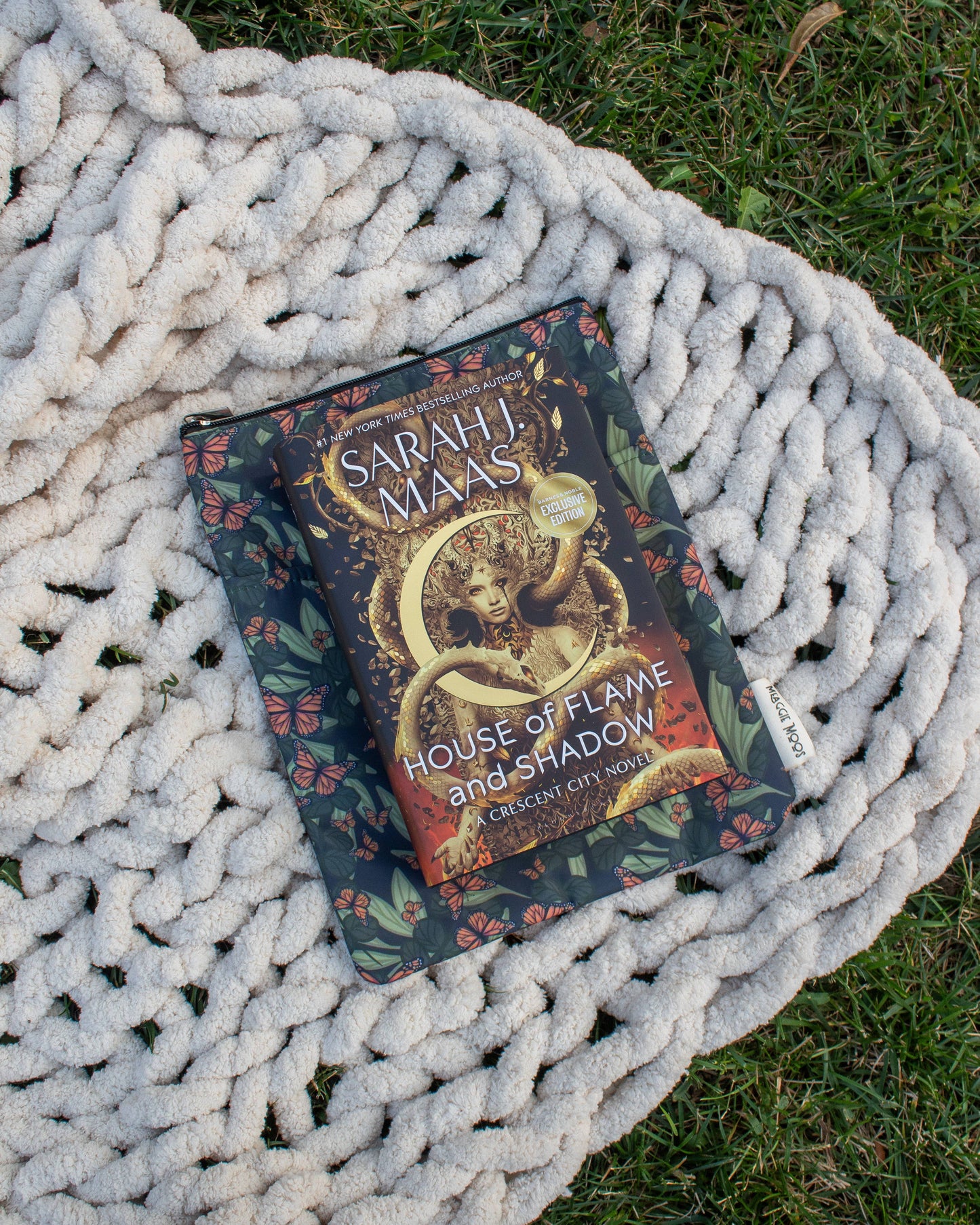 Butterfy Garden Book/Tablet Sleeve