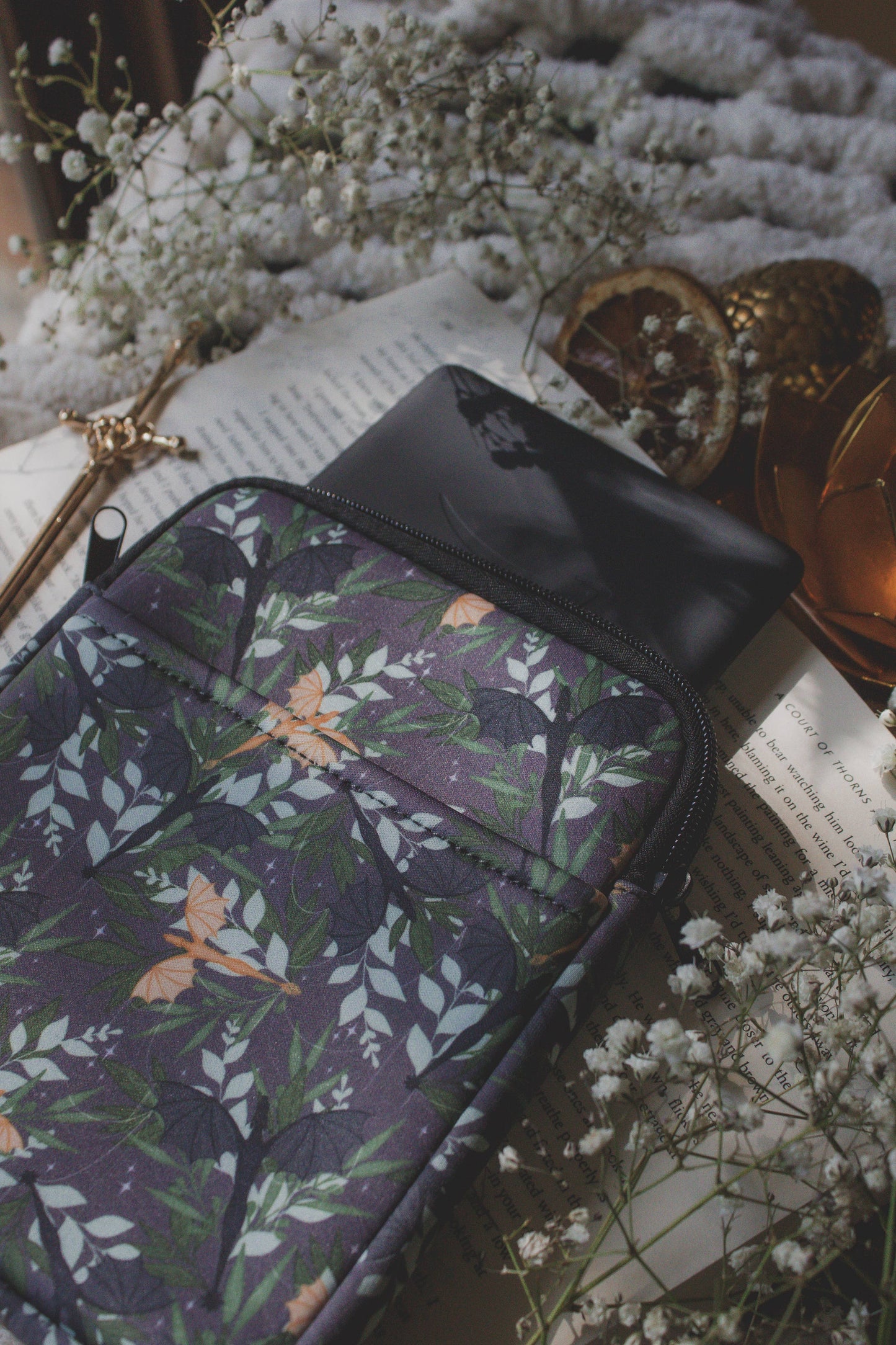 Fourth Wing Dragons Neoprene E-Reader/ Tablet Sleeve