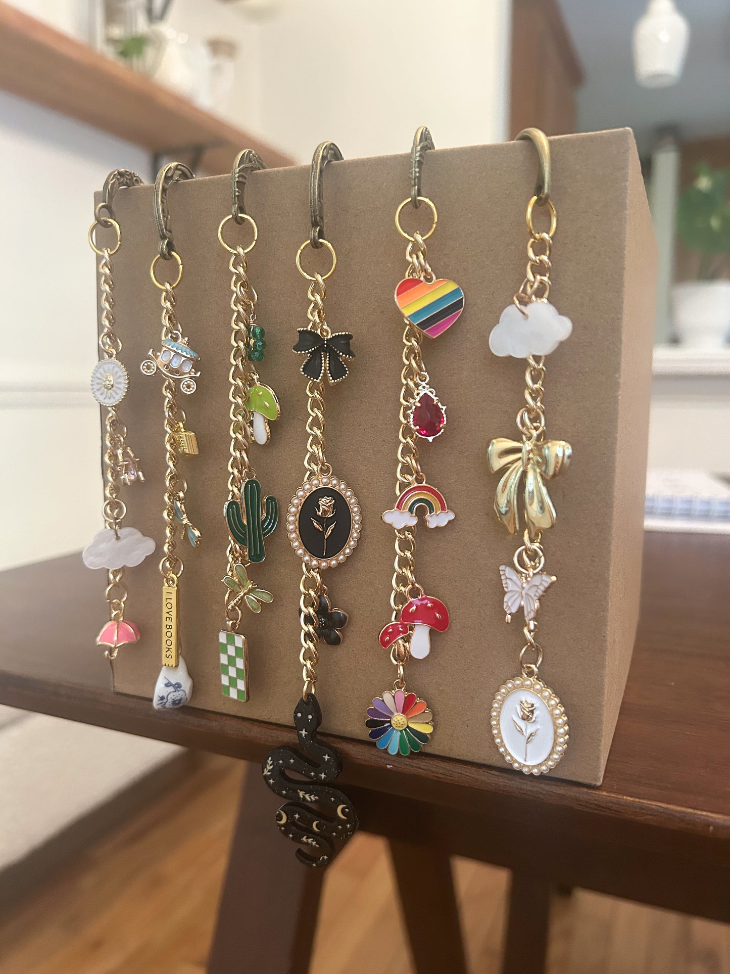 Charm Hook Bookmarks
