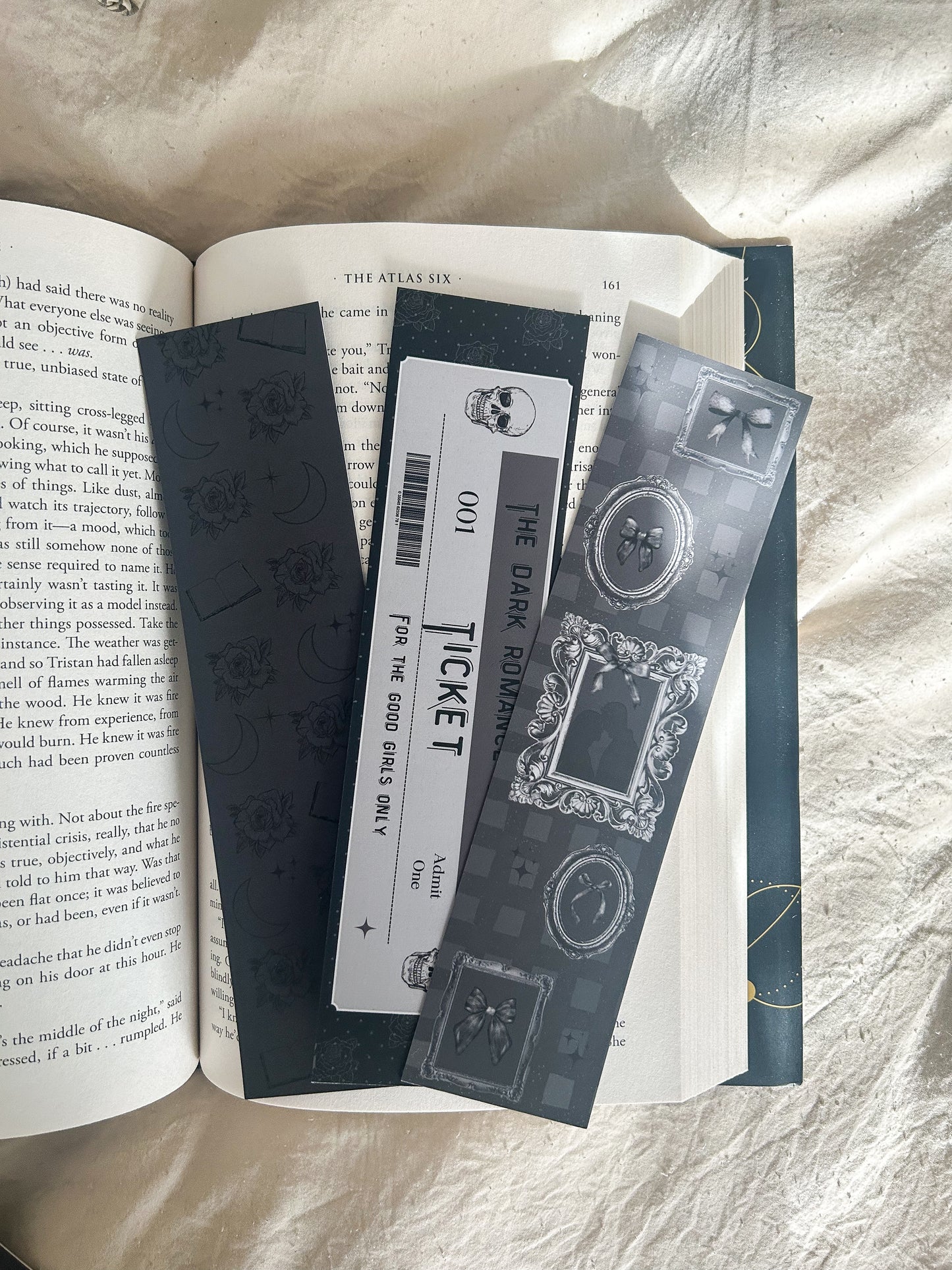 Dark Romance Society Bookmark Trio