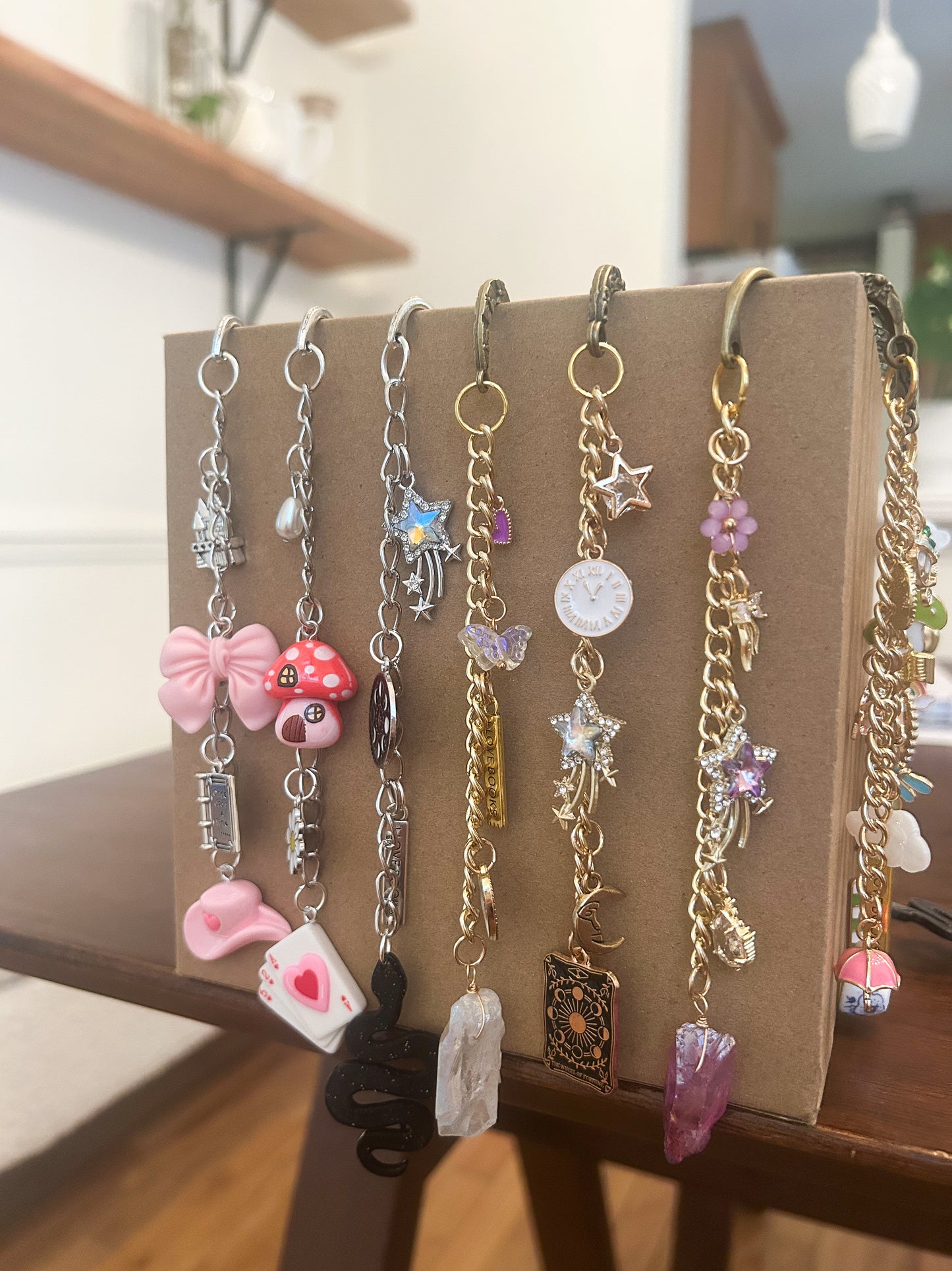 Charm Hook Bookmarks