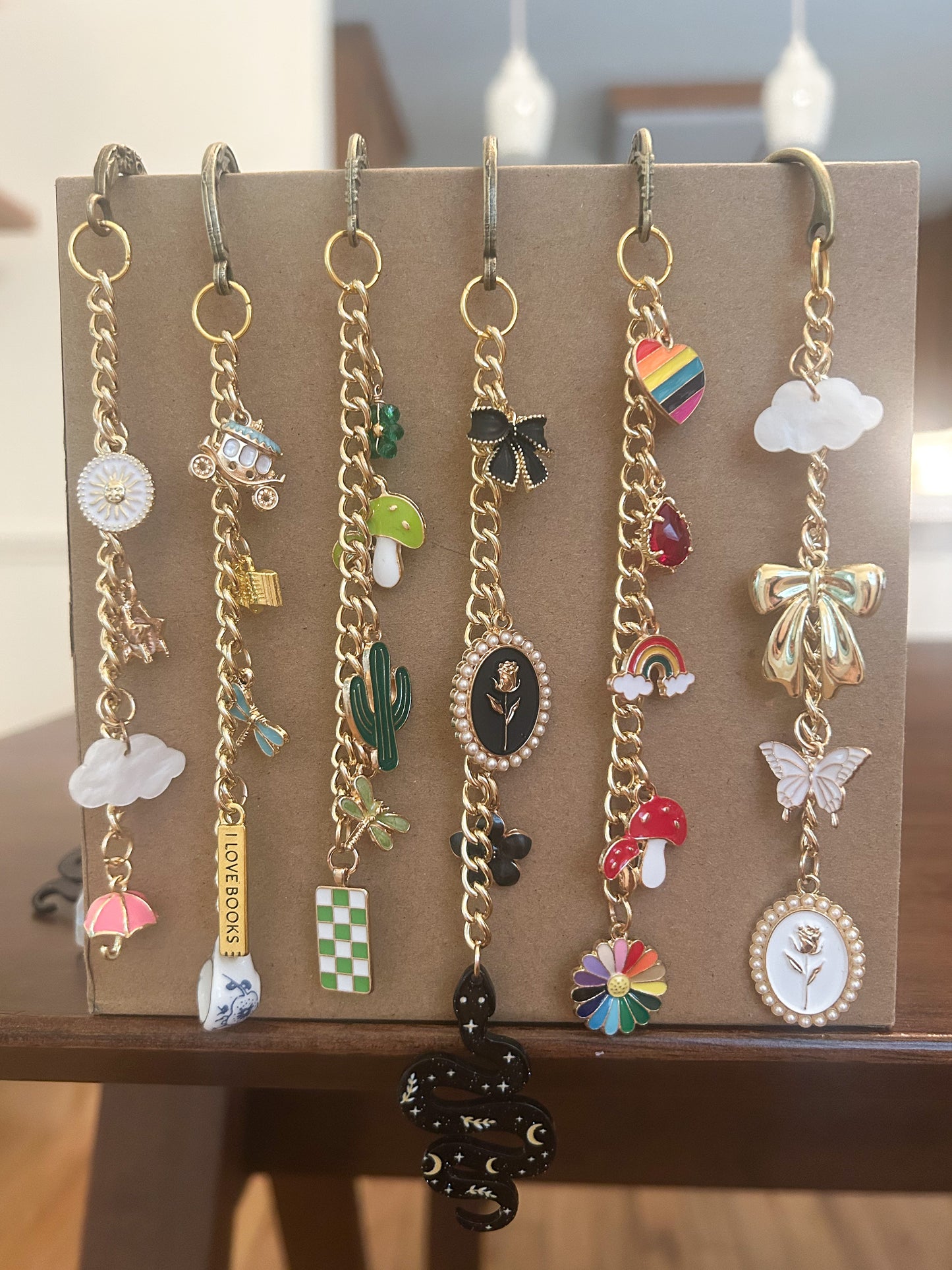 Charm Hook Bookmarks