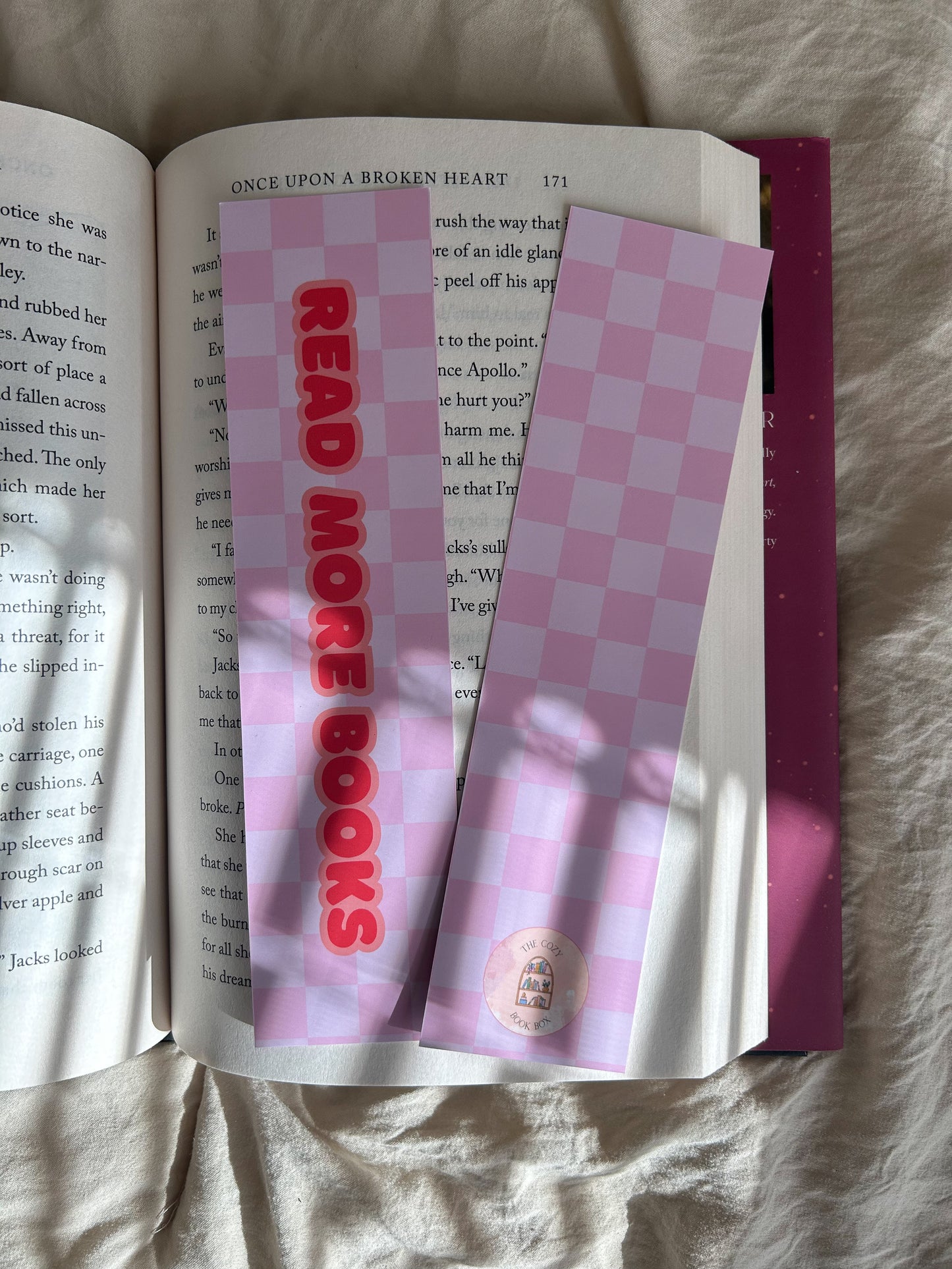 Disco Floral Bookmark Trio