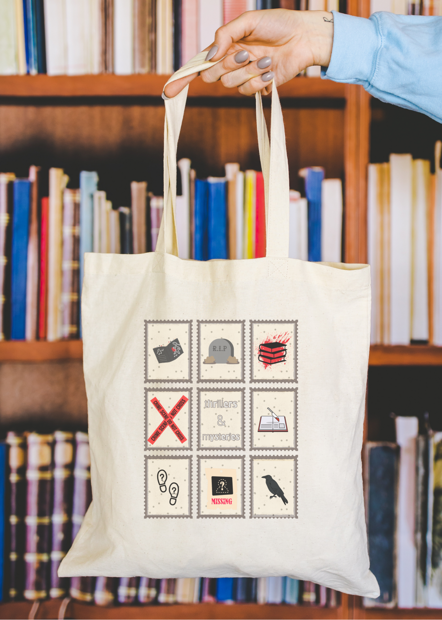 Thrillers & Mysteries Tote