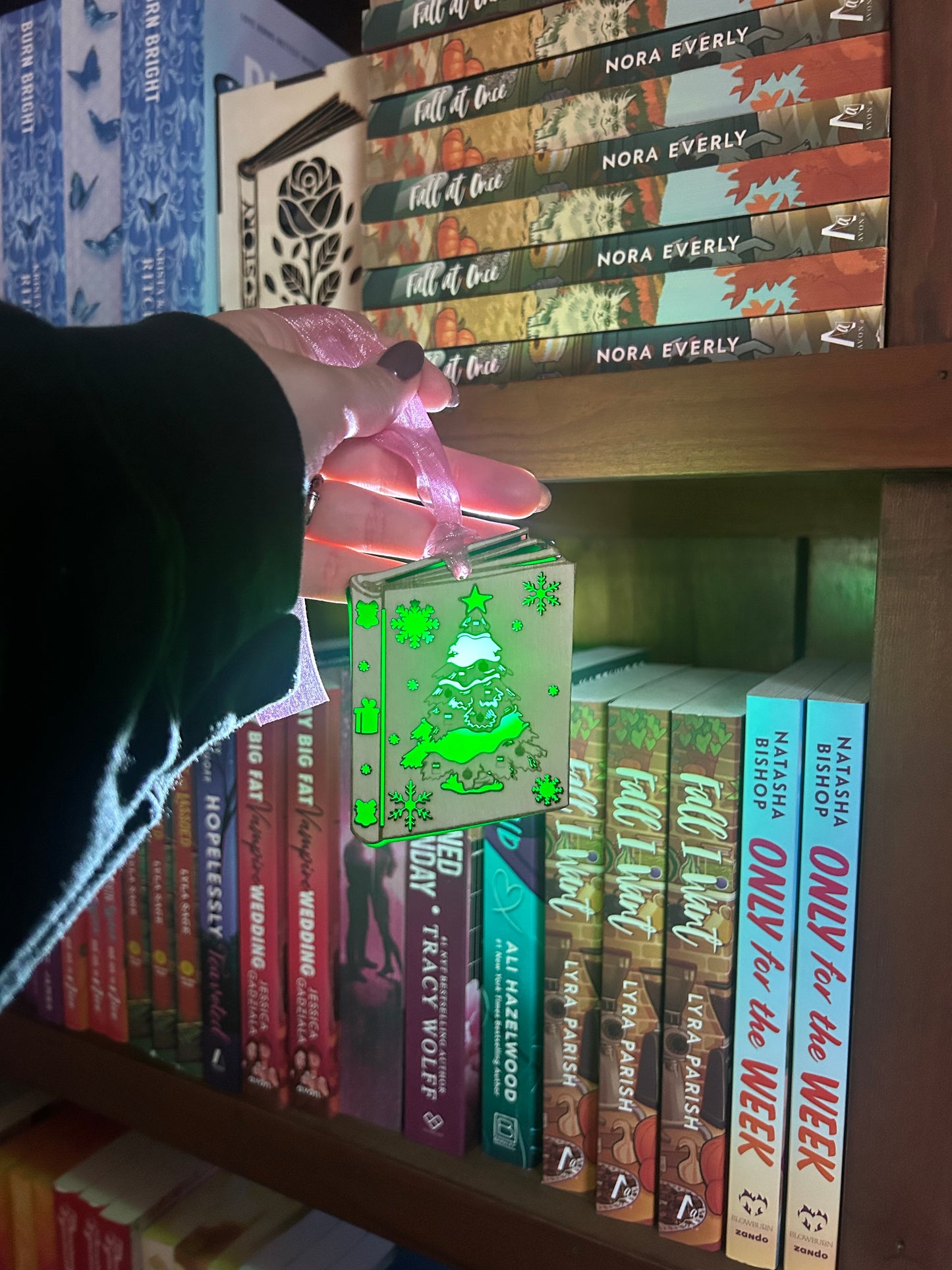 Christmas Tree Book Ornament