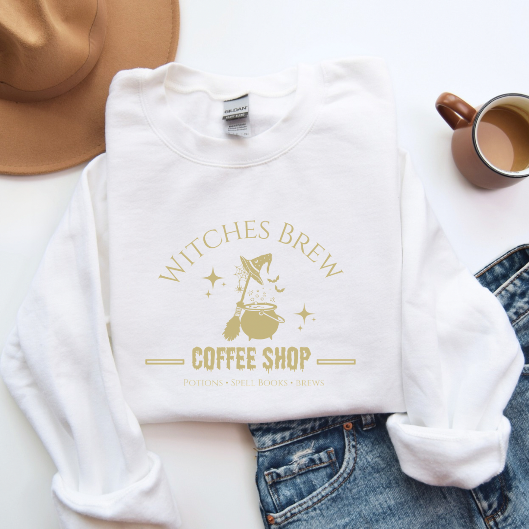 Witches Brew Coffee Shop Sweatshirt