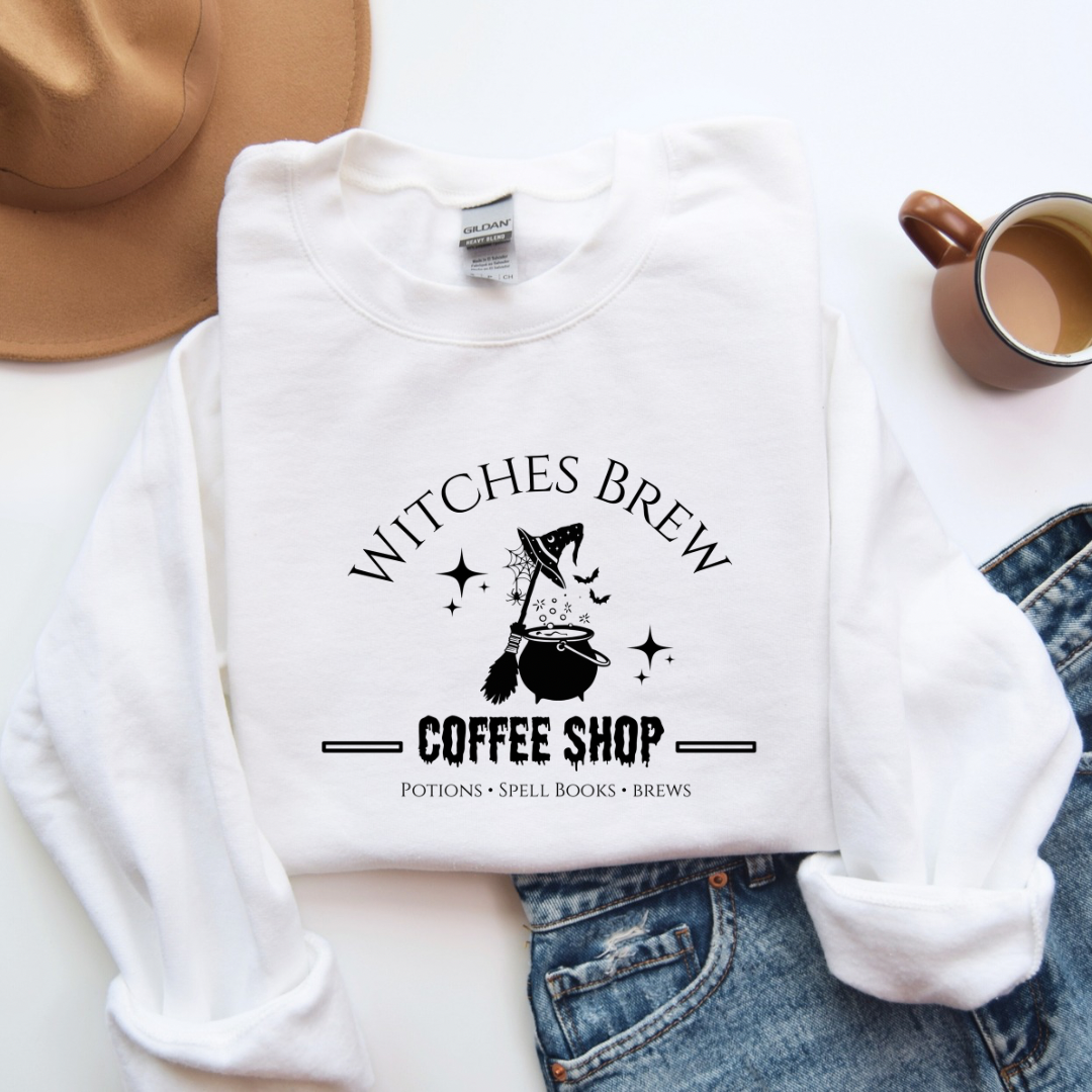 Witches Brew Coffee Shop Sweatshirt