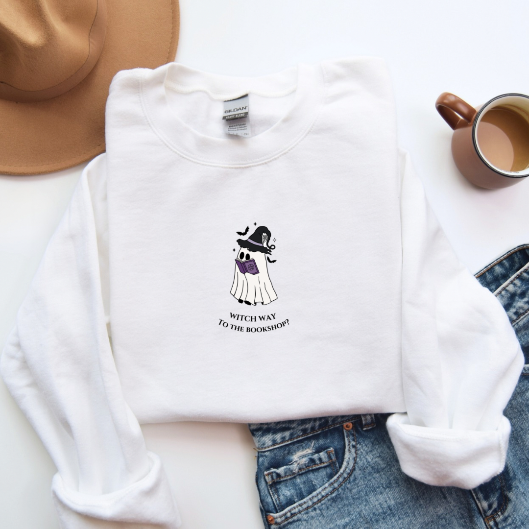Witch Way to the Bookshop Sweatshirt