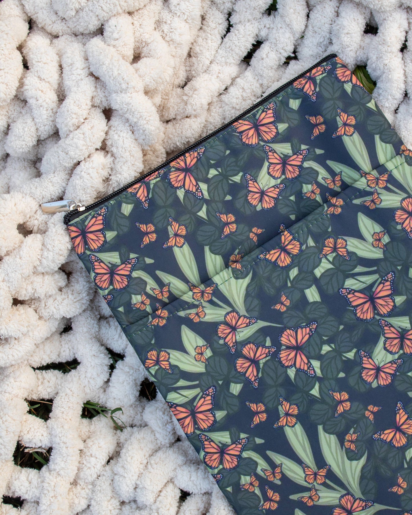 Butterfy Garden Book/Tablet Sleeve