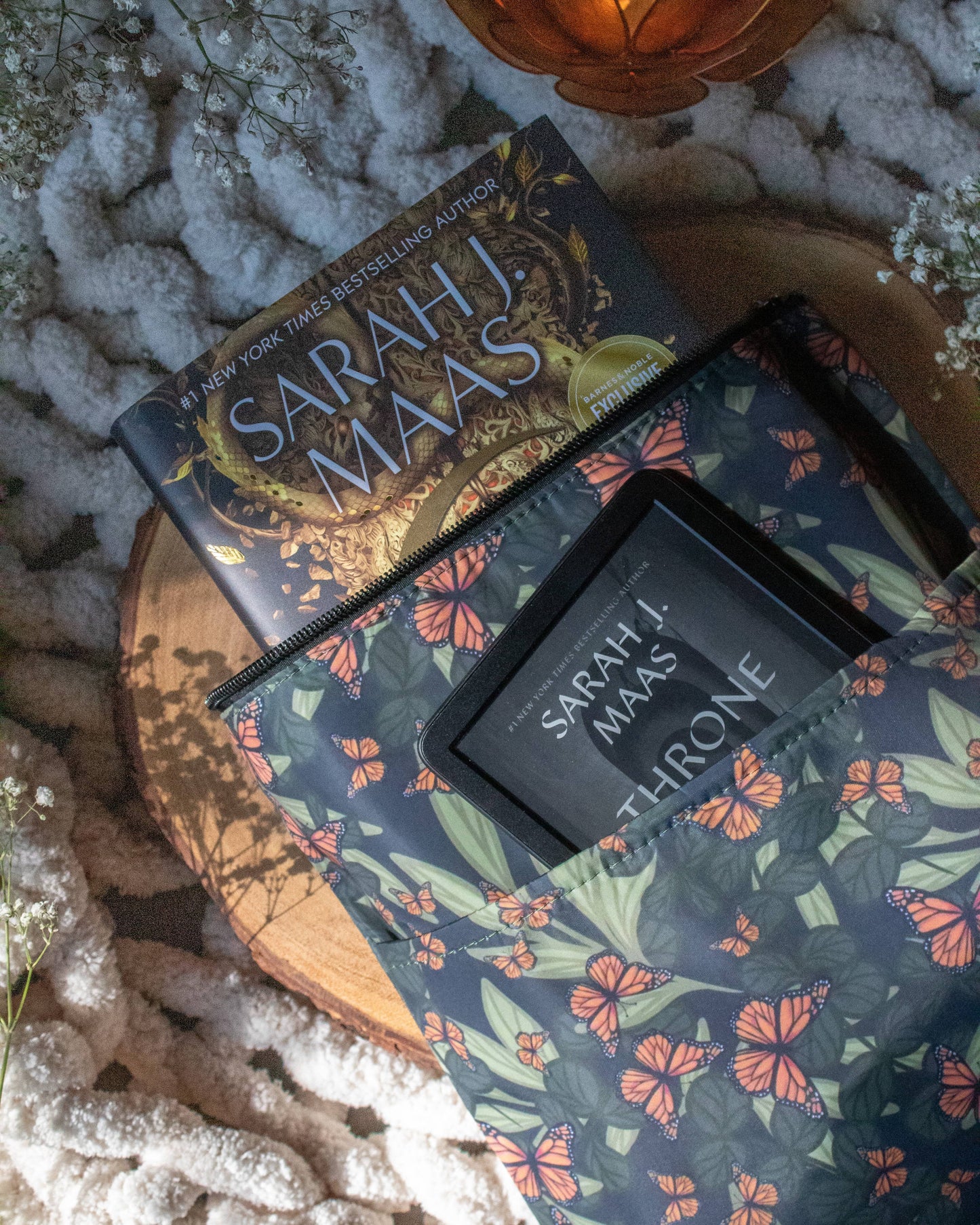 Butterfy Garden Book/Tablet Sleeve