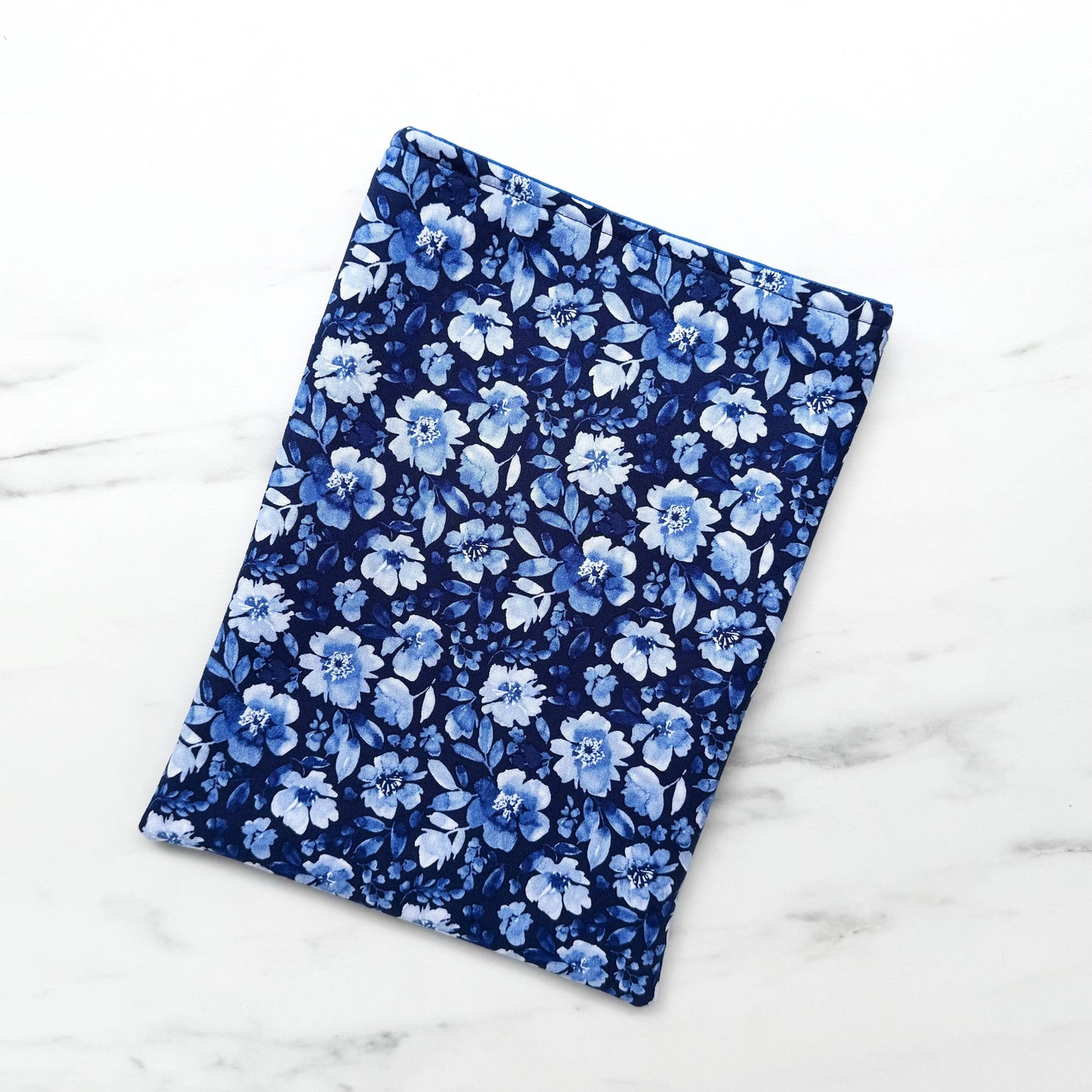 Blueprint - padded book sleeve, book pouch
