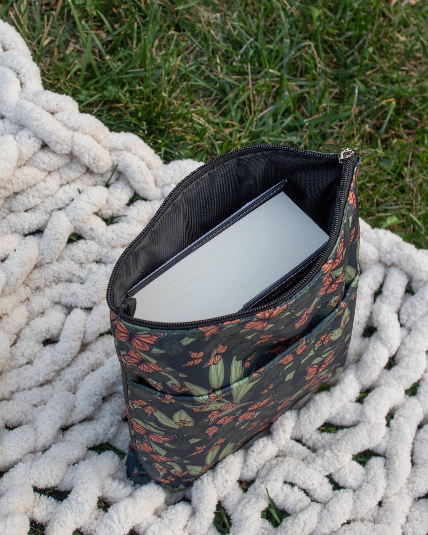 Butterfy Garden Book/Tablet Sleeve