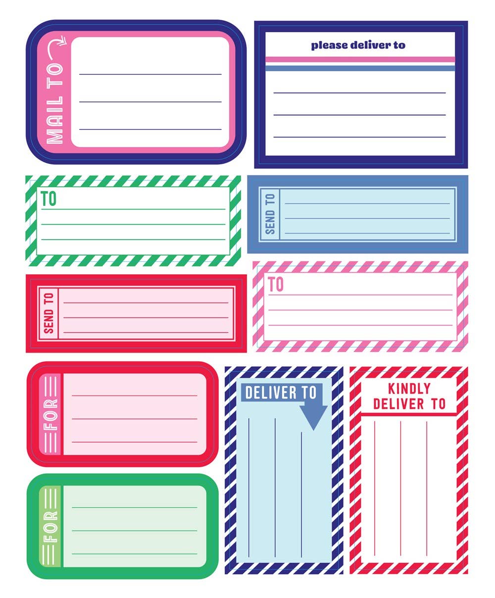 So. Many. Snail Mail Stickers.