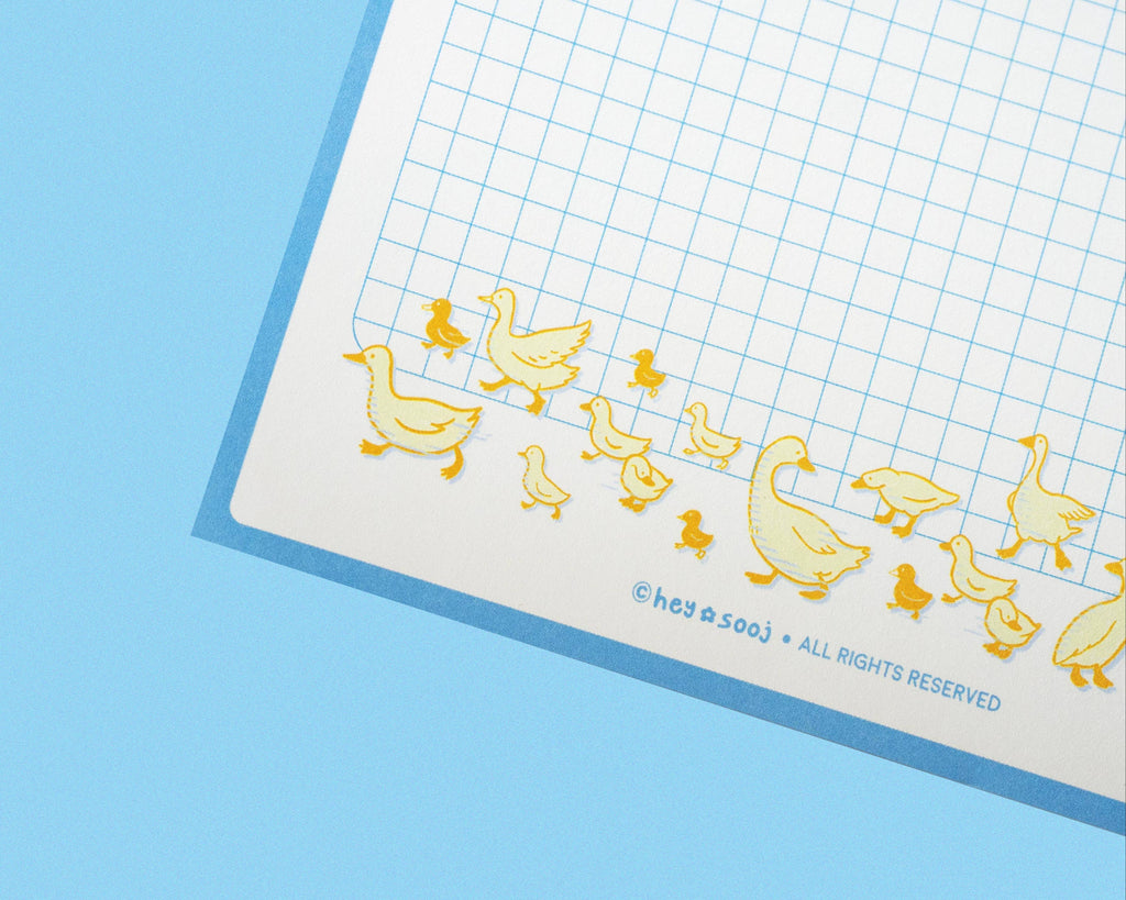 Duck, Duck, Notes Notepad – The Cozy Book Box