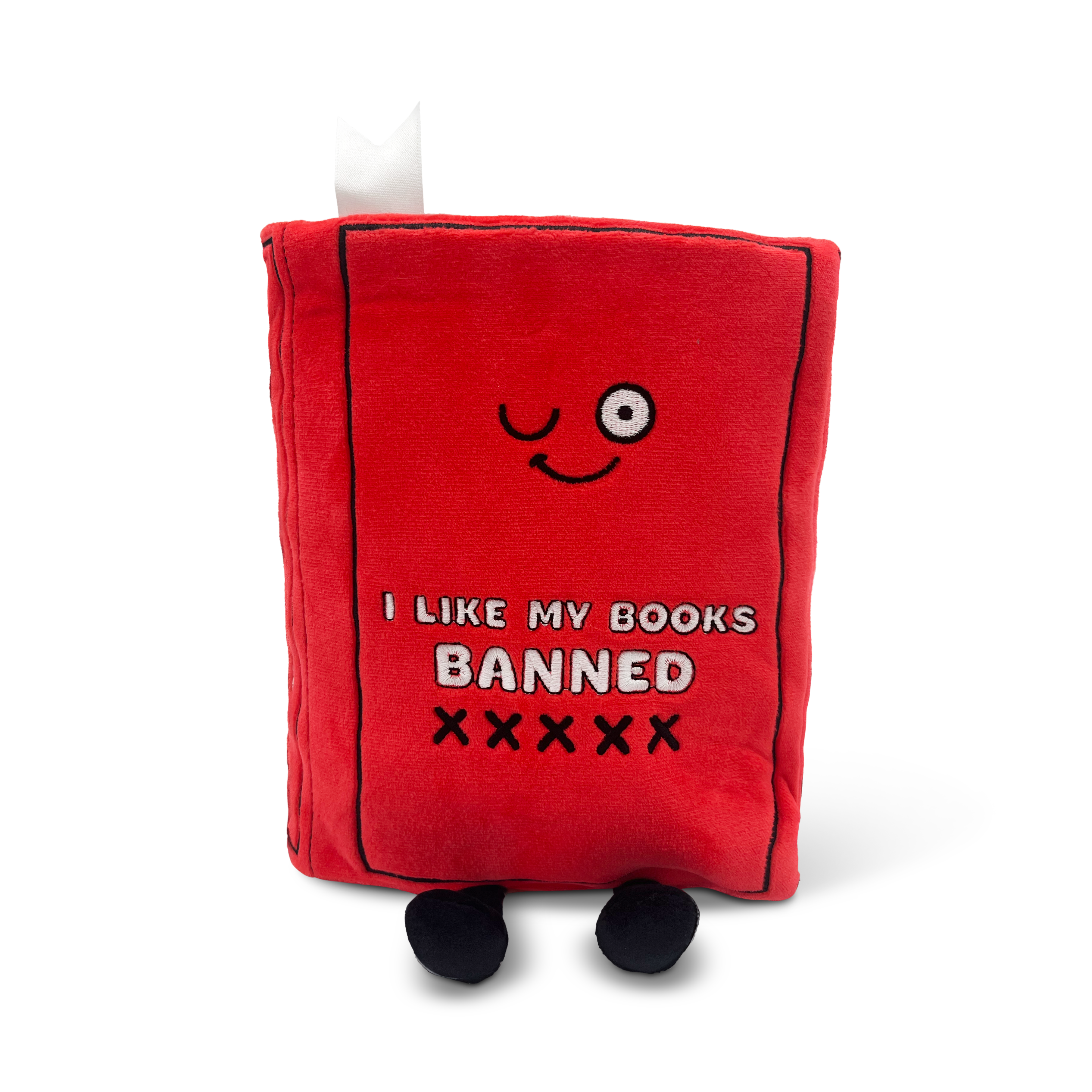 "I Like My Books Banned" Book Plush