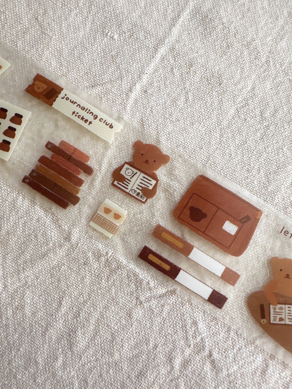 Let's Journal Together Kiss Cut PET Tape