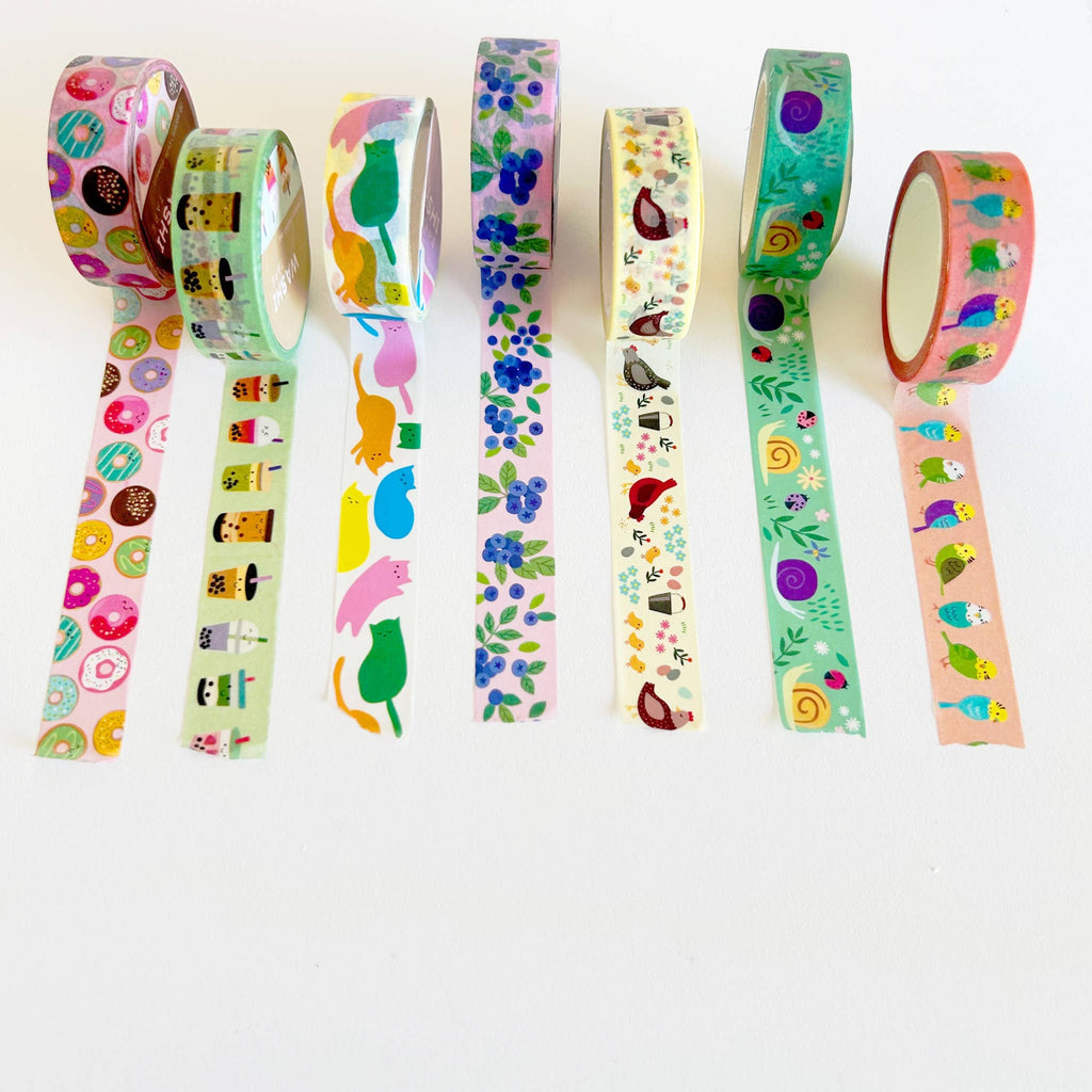 Bubble Tea Washi Tape