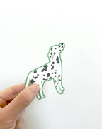 Dogs Flake Stickers