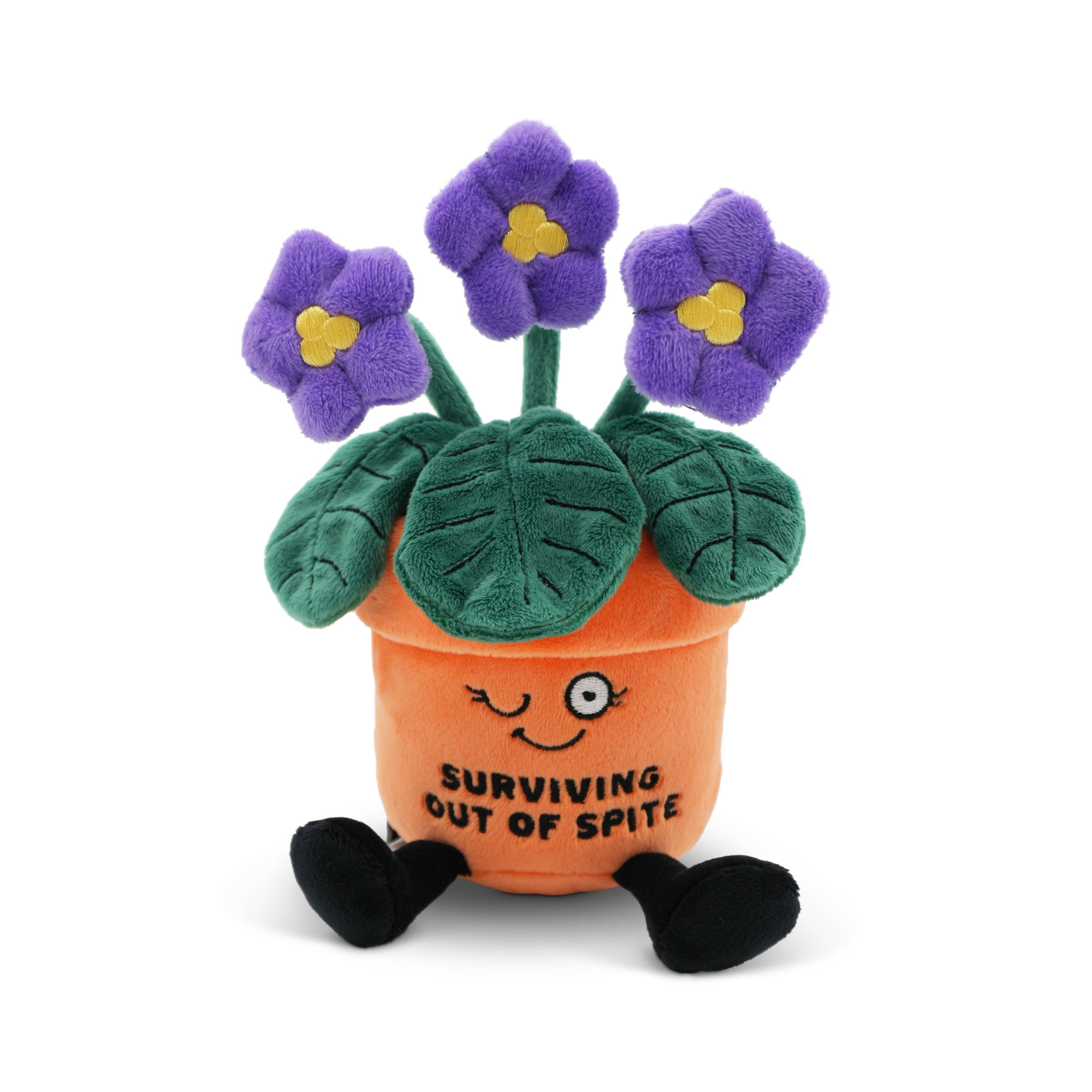 "Surviving out of Spite" - Plush Flowers