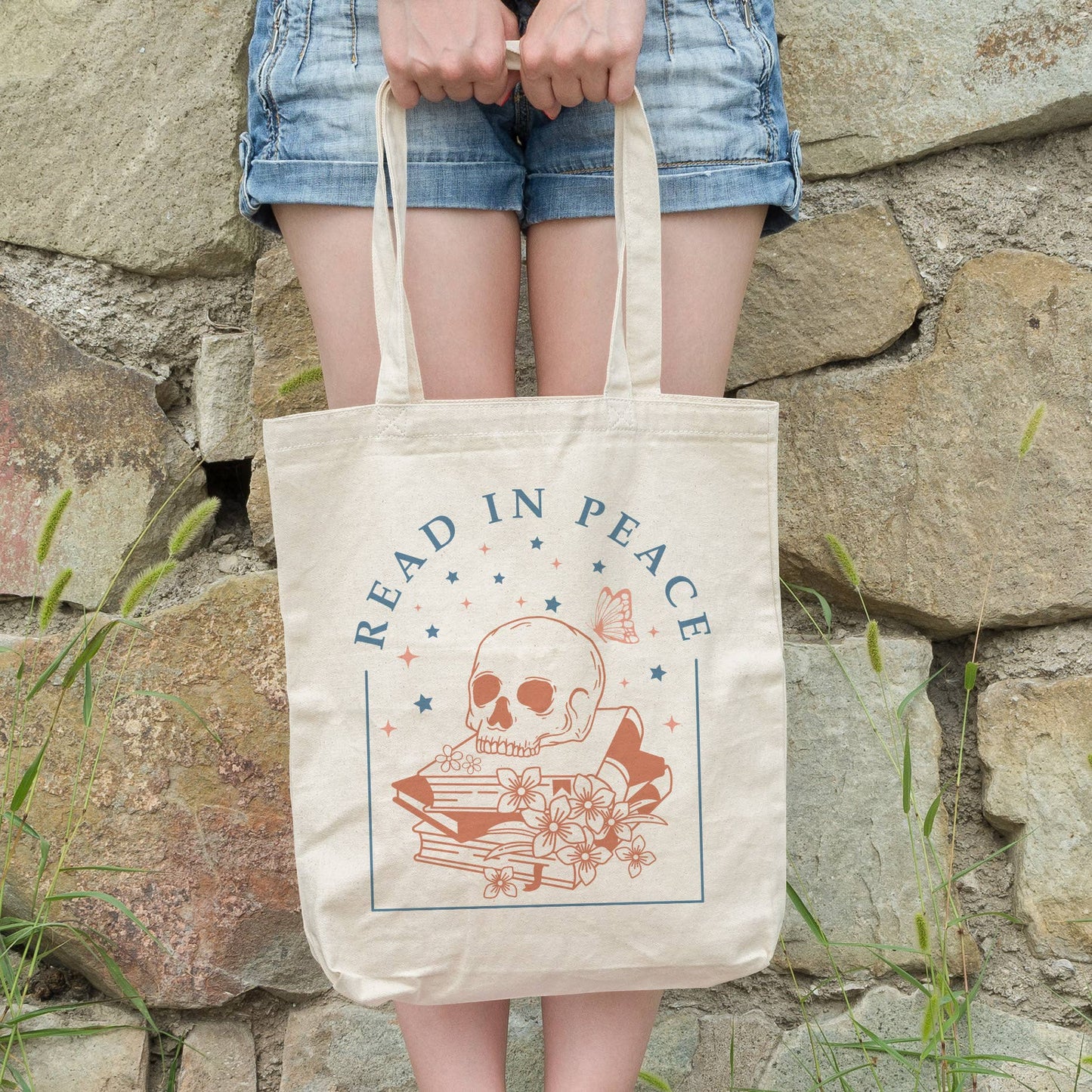 Read In Peace Tote Bag