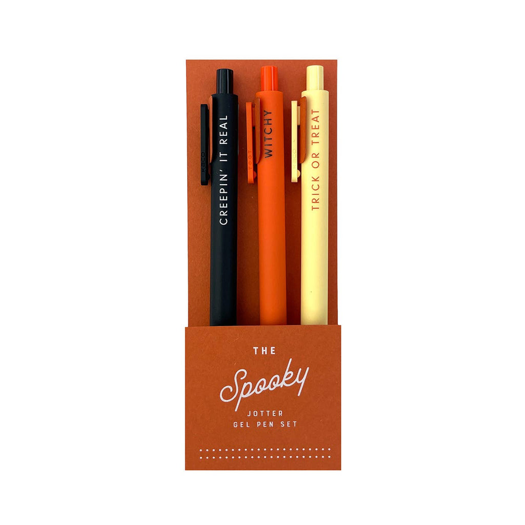 The Spooky Jotter Gel Pen: Set of 3