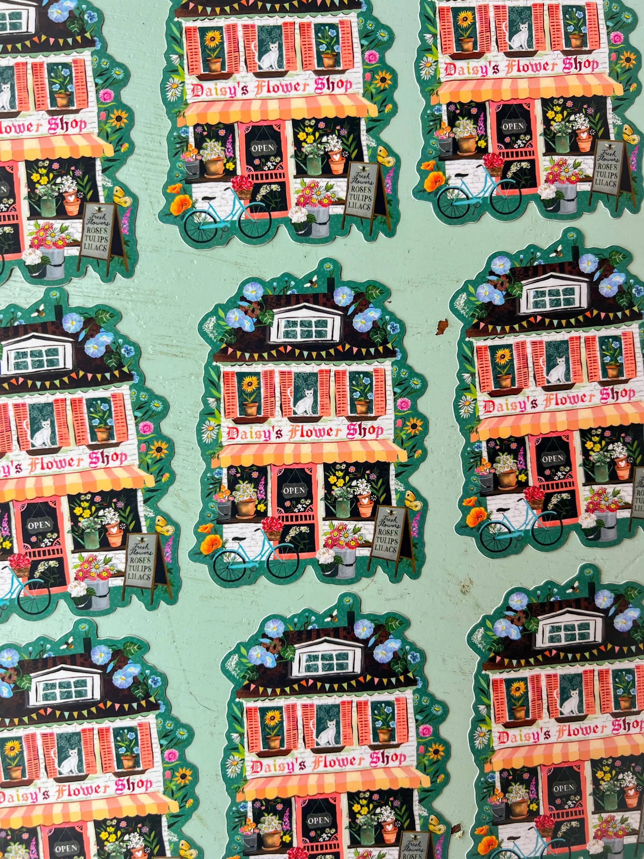 Flower Shop Sticker - Matte