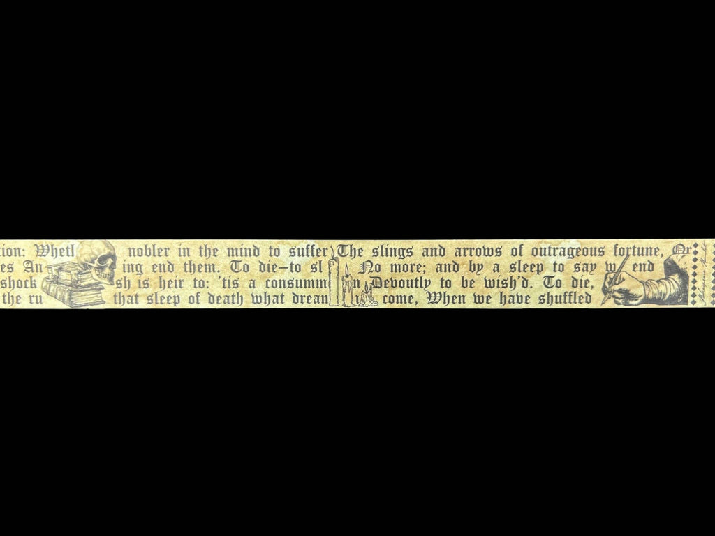 Shakespeare Washi Tape