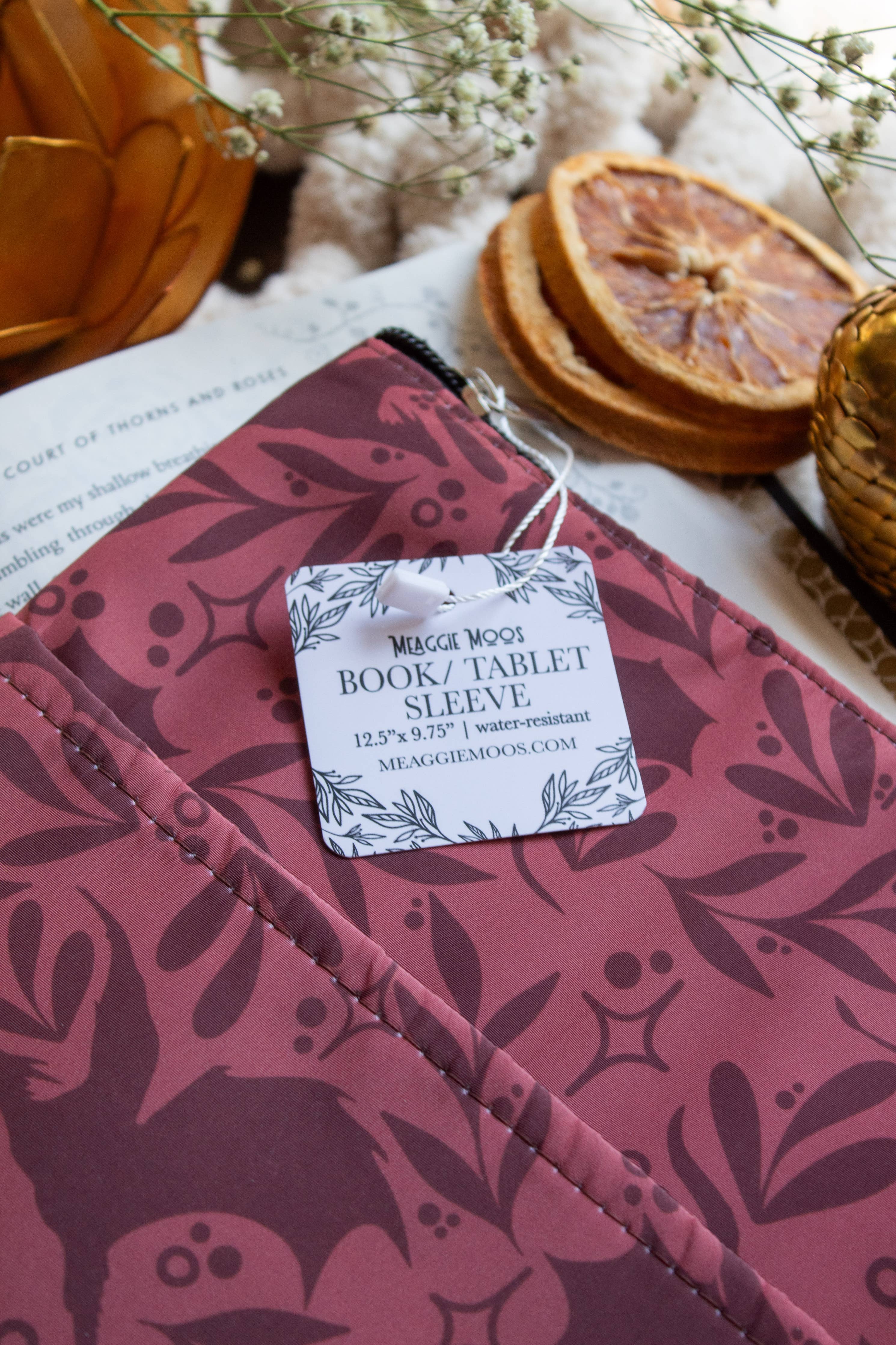Rust Dragons Book/Tablet Sleeve