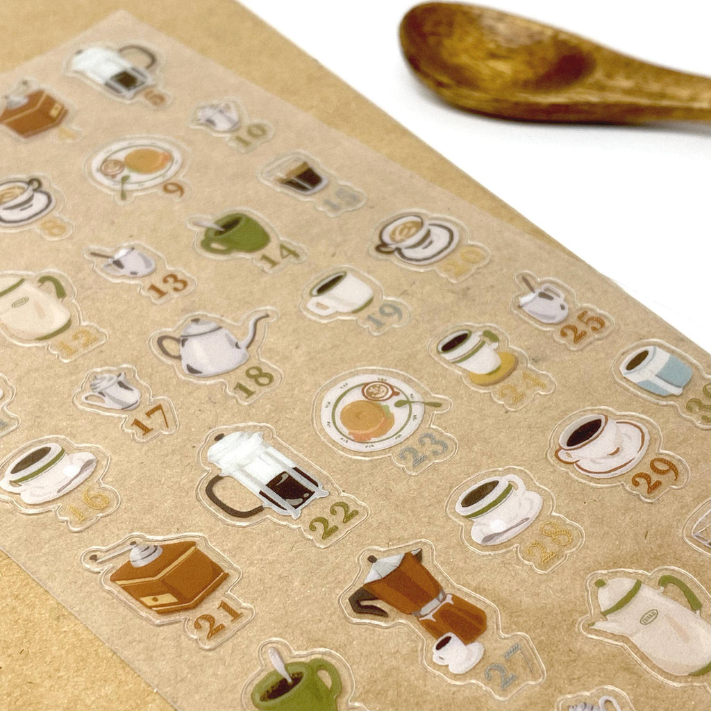 Daily Coffee Sticker Sheet