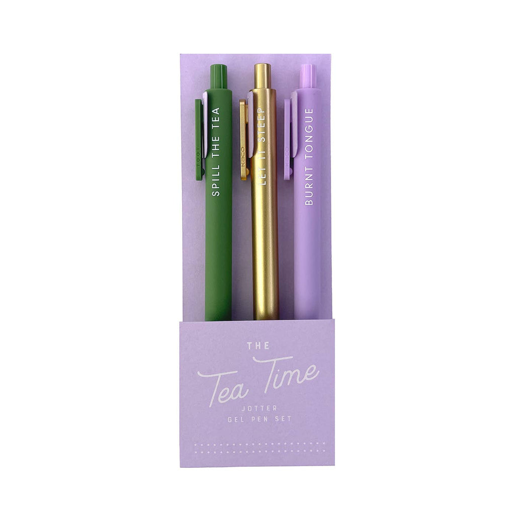 The Tea Time Jotter Gel Pen: Set of 3