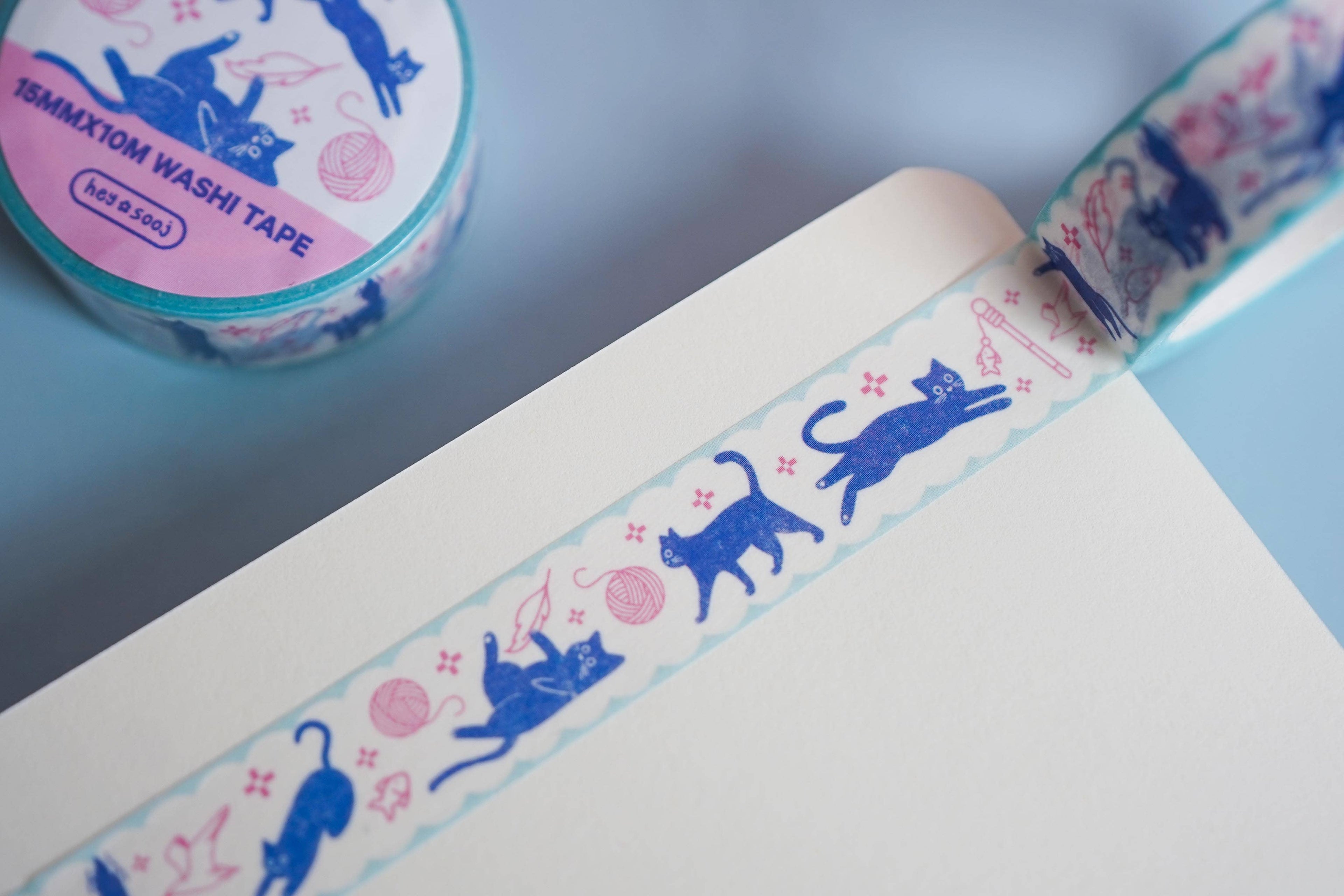 Feline Sticky Washi Tape
