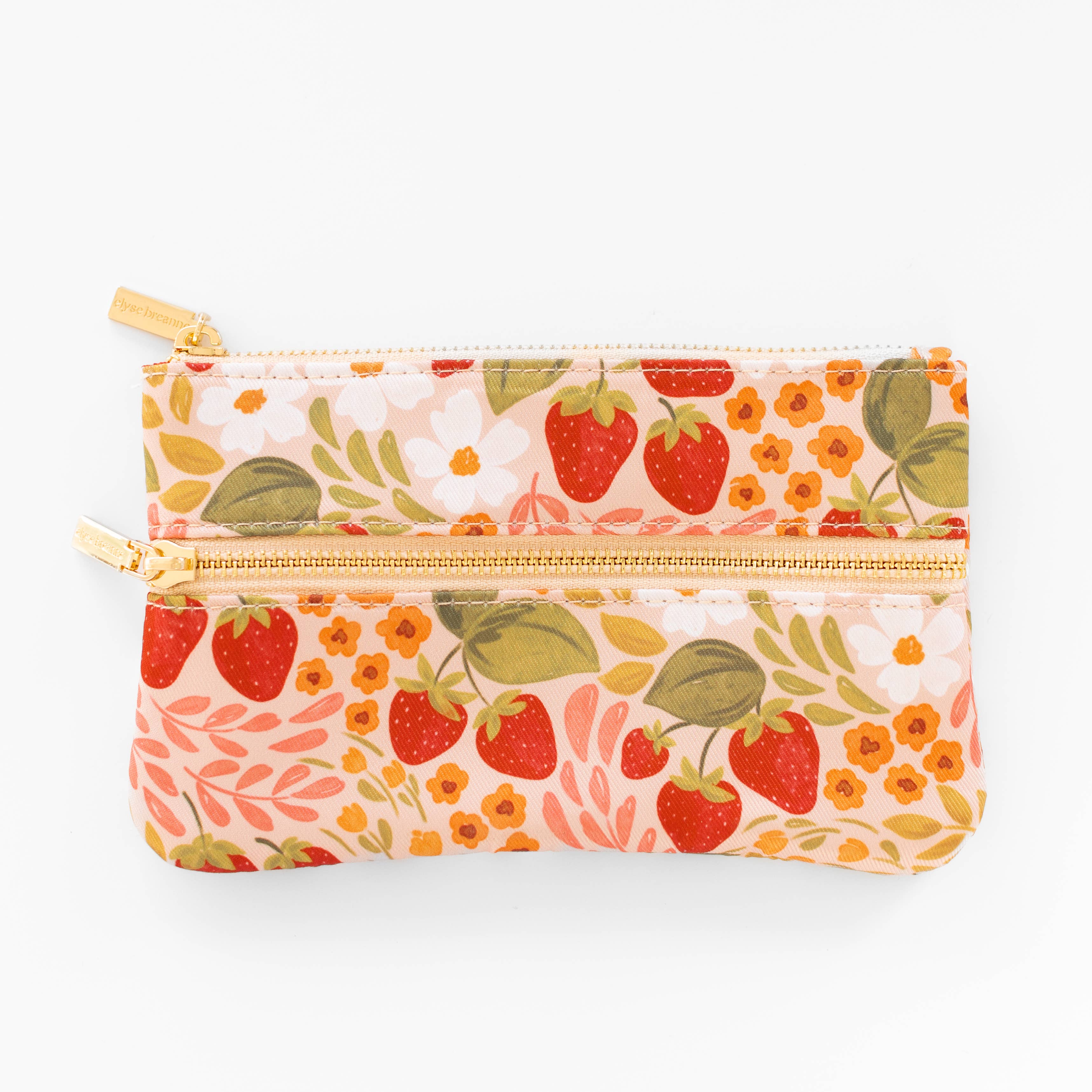 Strawberry Patch Pencil Pouch