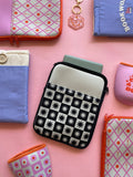 Zipper Black + White Star Kindle & E-reader Sleeve