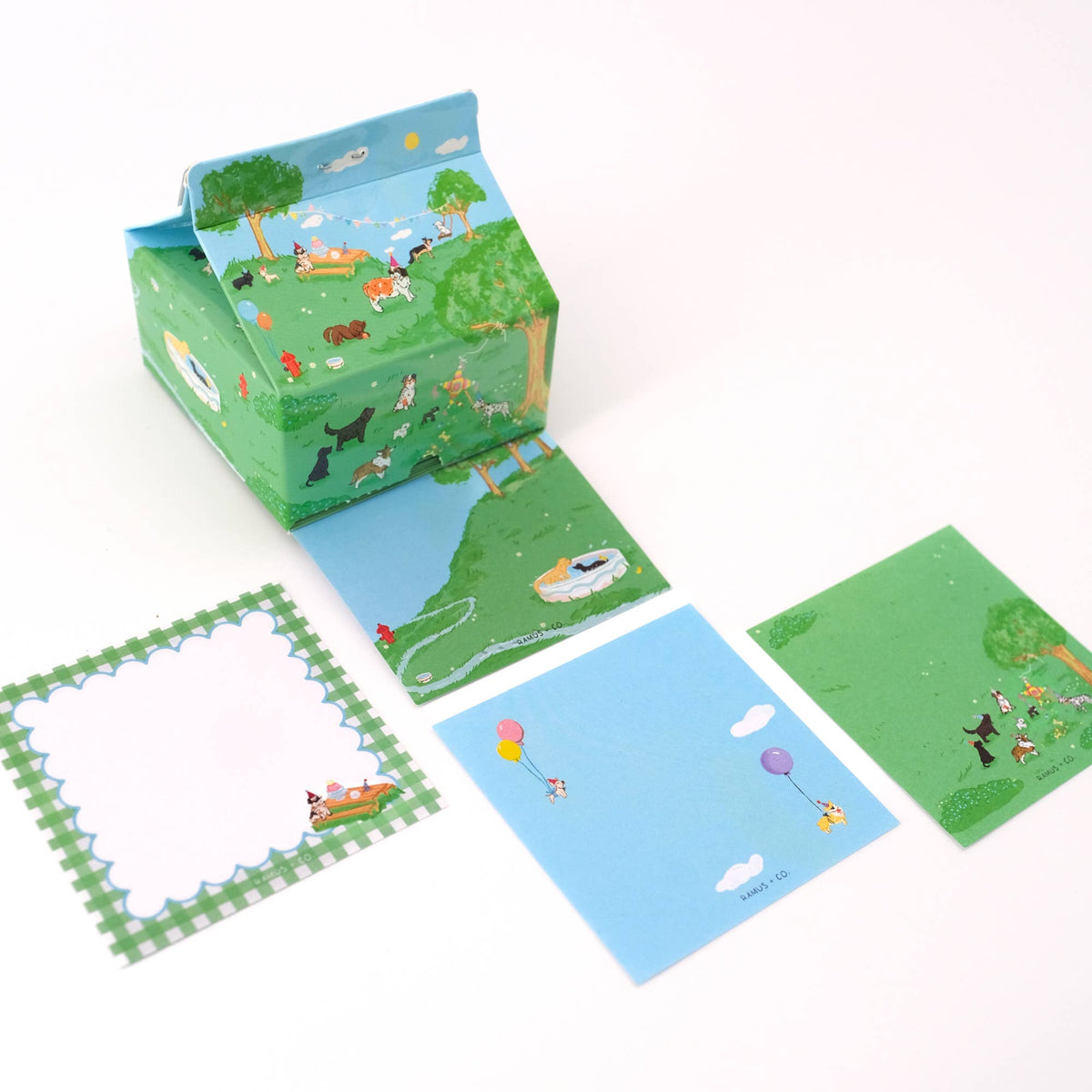 Doggy Days Note Carton