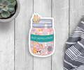 Cat Antidepressants Vinyl Sticker