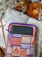 Fourth Wing Stamps Neoprene E-Reader/ Tablet Sleeve