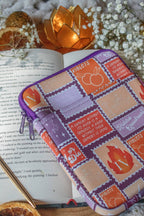 Fourth Wing Stamps Neoprene E-Reader/ Tablet Sleeve