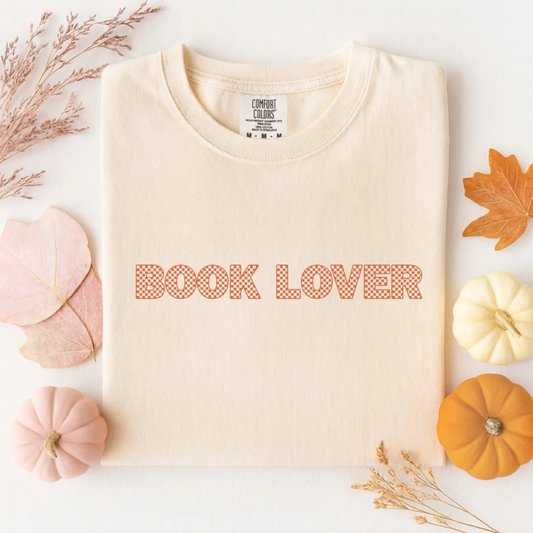 Checkered Book Lover