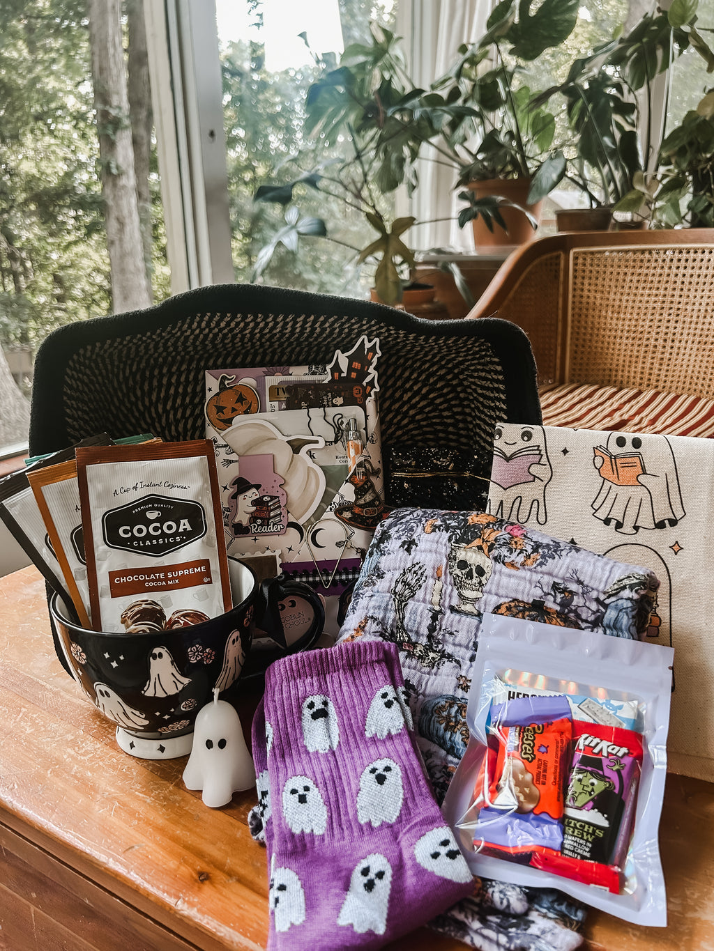 The Cozy Boo Basket