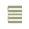 Striped Book Log Reading Journal