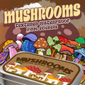 Mushrooms Stickers Tin Can