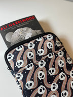 Spooky Cute Skull Book & Kindle Pouc
