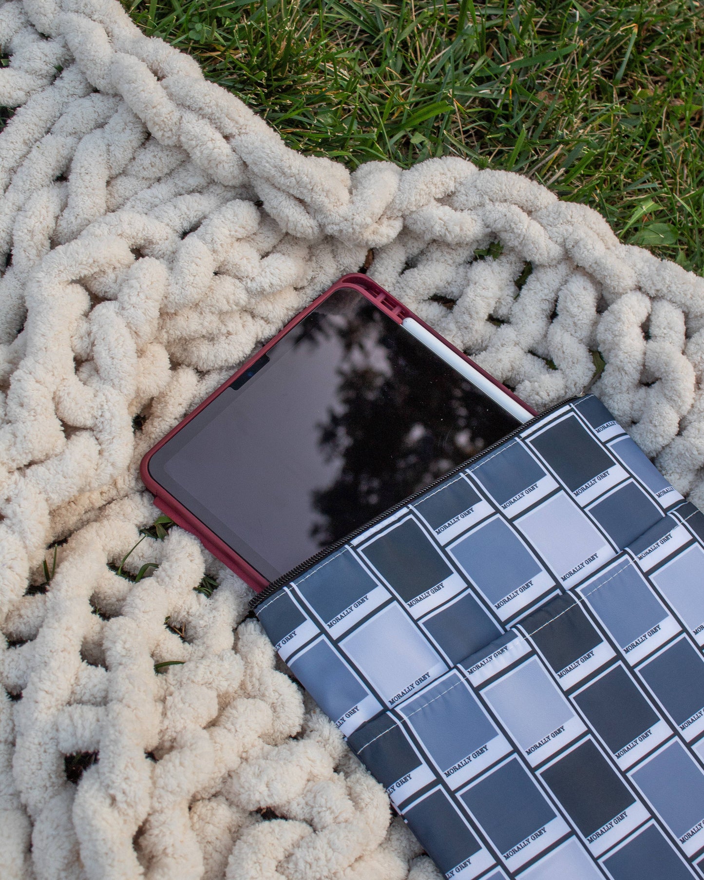 Morally Grey Book / Tablet Sleeve