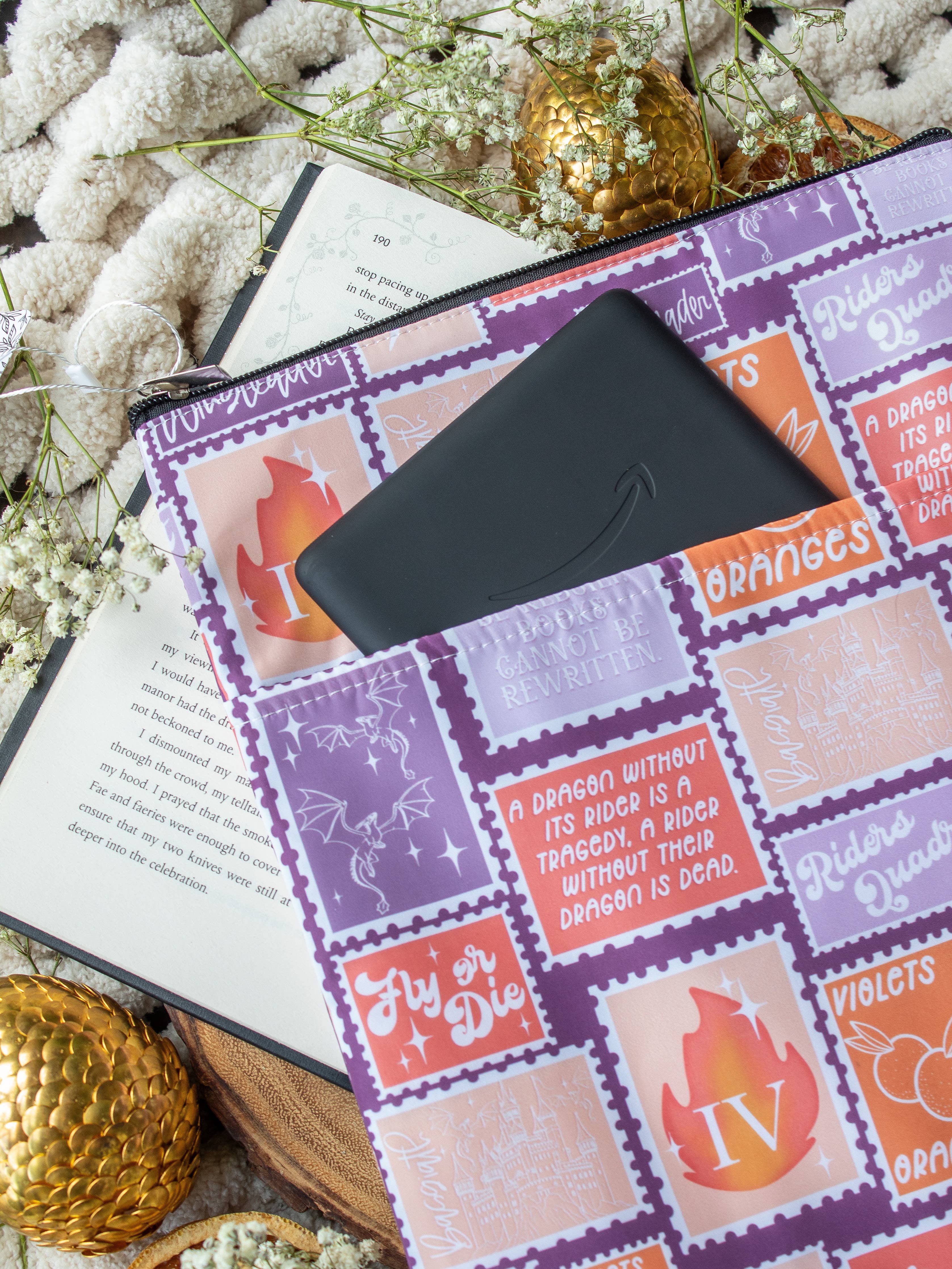 Book / Tablet Sleeve | Fourth Wing Stamps